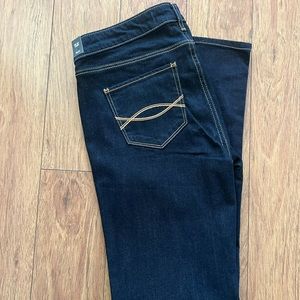 Dark Blue Abercrombie & Fitch Skinny Jeans